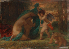 Classical Scene by William Perkins Babcock