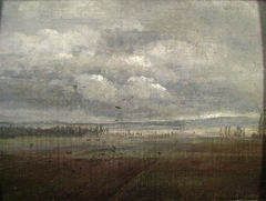 Clouds over ploughed Land by Johan Christian Dahl
