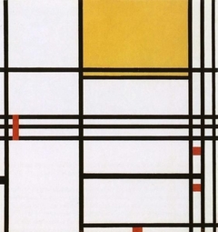 Painting No. 9 by Piet Mondrian
