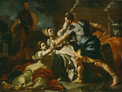 Death of Messalina by Francesco Solimena