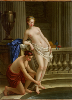 Deux Femmes au bain by Joseph-Marie Vien