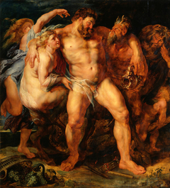 Drunken Hercules by Peter Paul Rubens