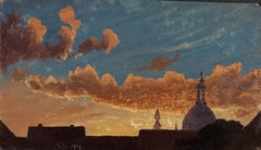 Evening Sky over Dresden
