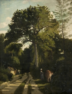 Forest Path, Ville d'Avray by Jean-Baptiste-Camille Corot