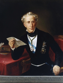 Francisco Martínez de la Rosa (copia) by Francisco Díaz Carreño