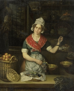 Fruit Seller by Henriëtta Christina Temminck
