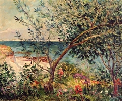 Garden by the Sea by Maxime Maufra