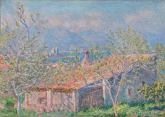 Gardener's House at Antibes by Claude Monet