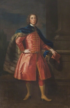 George Venables-Vernon, 1st Baron Vernon of Kinderton (1709-1780) dressed 'a la hongroise'