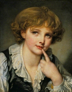 Head of a Boy by Jean-Baptiste Greuze