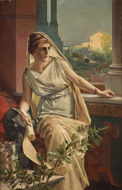 Hypatia by Julius Kronberg