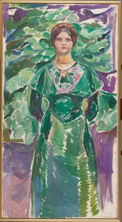 Ingeborg Kaurin by Edvard Munch
