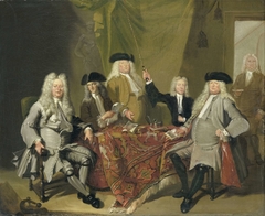Inspectors of the Collegium Medicum in Amsterdam, 1724