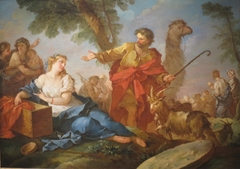 Jacob and Rachel Leaving the House of Laban by Charles-Joseph Natoire