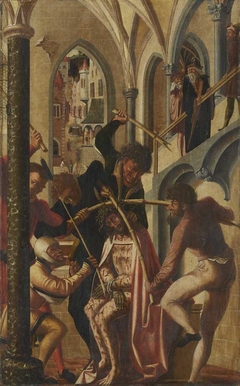 Jakobus-Stephanus-Altar: Dornenkrönung Christi by Marx Reichlich