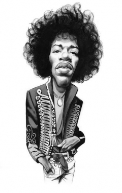 Jimi Hendrix by Fernando Vicente