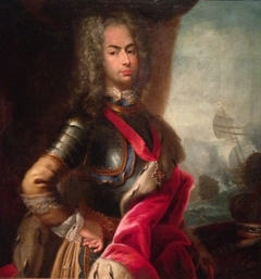 John V of Portugal in the Battle of Matapan by Domenico Duprà