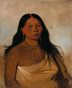 Káh-kée-tsee, Thighs, a Wichita Woman by George Catlin