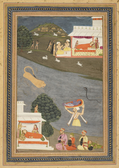 Krishna, the eighth incarnation of Vishnu by Anonymous