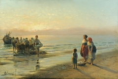 L'alba sul mare by Pasquale Celommi