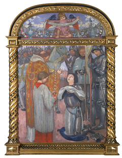 La communion de Jeanne d'Arc by Maurice Denis