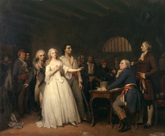 La Condamnation de la princesse de Lamballe by Louise Adélaïde Desnos
