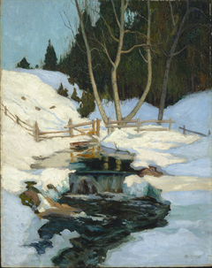 La Fonte des neiges by Maurice Galbraith Cullen