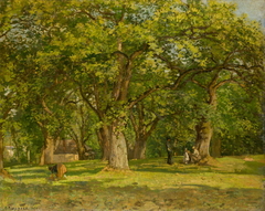 La Forêt by Camille Pissarro