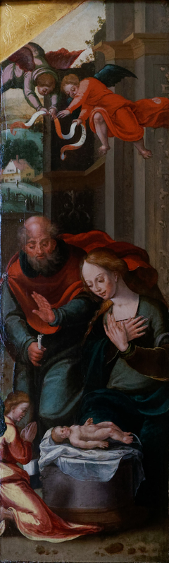 la Nativité by Pieter Coecke van Aelst