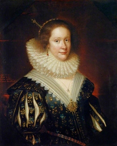Lady Mary Erskine, Countess Marischal (born about 1597) by George Jamesone