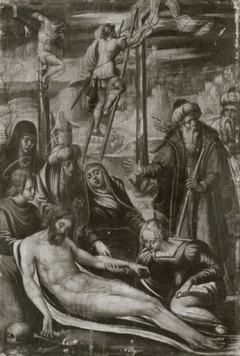 Lamentation of Christ by Pietro Cavaro