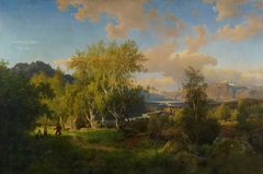 Landscape from Ringerige by Hans Gude
