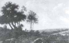Landscape with Riders by Pieter de Molijn