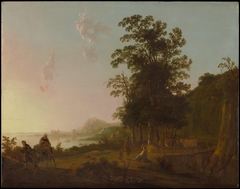Landscape with the Flight into Egypt by Aelbert Cuyp