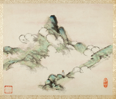 Landscapes for Liu Songfu by Xu Gu
