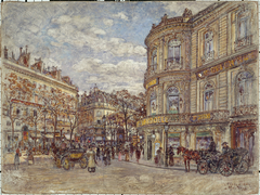 Le Pavillon de Hanovre, rue Louis-le-Grand by Frédéric Anatole Houbron