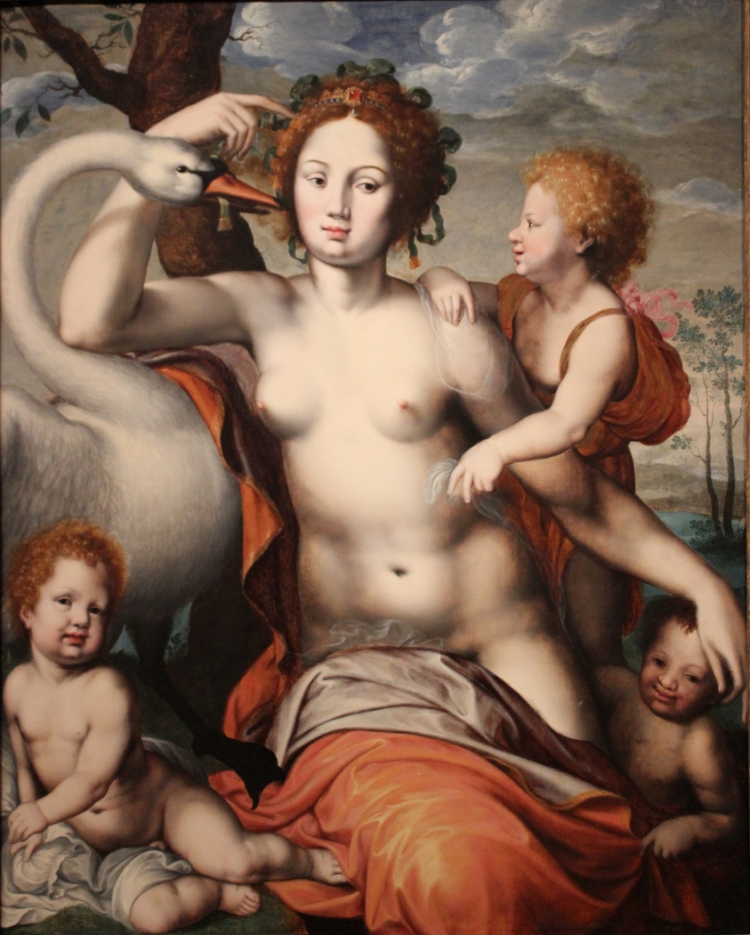 Leda and the Swan and Her Children