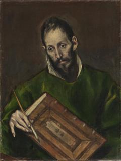 Luke the Evangelist by El Greco