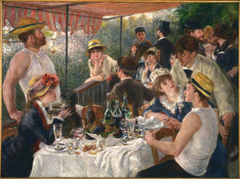 Luncheon of the Boating Party by Auguste Renoir