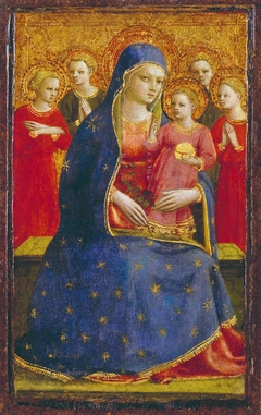 Madonna and Child with Angels by Fra Angelico