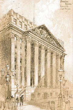Mansion House, Home of Lord Mayar by George Wharton Edwards
