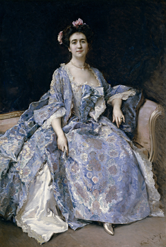 María Hahn esposa del pintor by Raimundo de Madrazo y Garreta