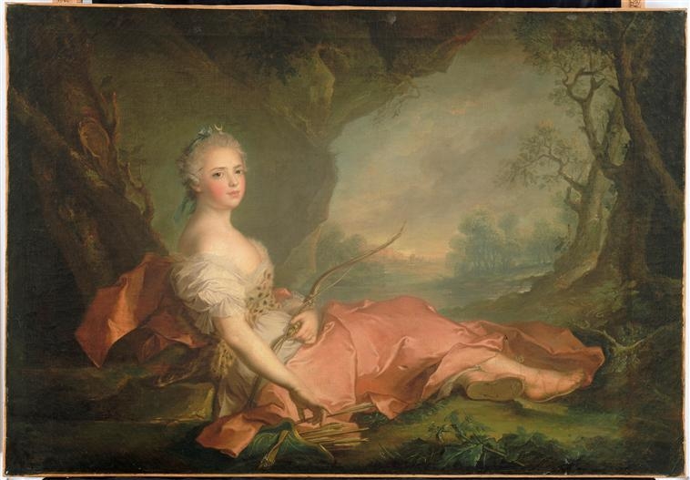 Marie Adelaide of France as Diana