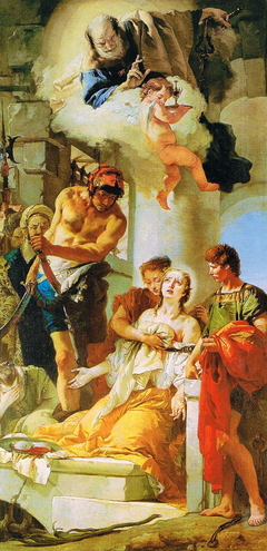 Martyrdom of Saint Agatha by Giovanni Battista Tiepolo