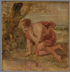 Narcissus Falling in Love with His Own Reflection by Peter Paul Rubens