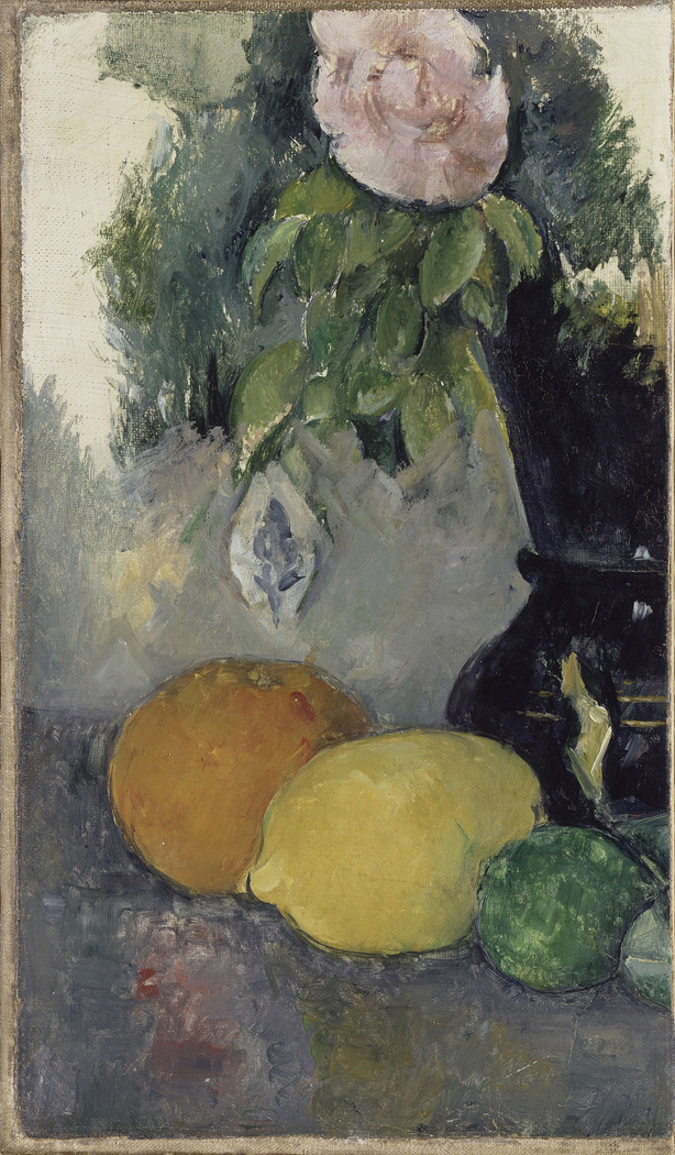 Nature morte, rose et fruits (Flowers and Fruits)