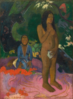 Parau na te Varua ino (Words of the Devil) by Paul Gauguin