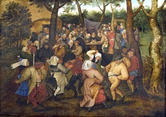 Peasant Wedding Dance by Pieter Breughel the Younger