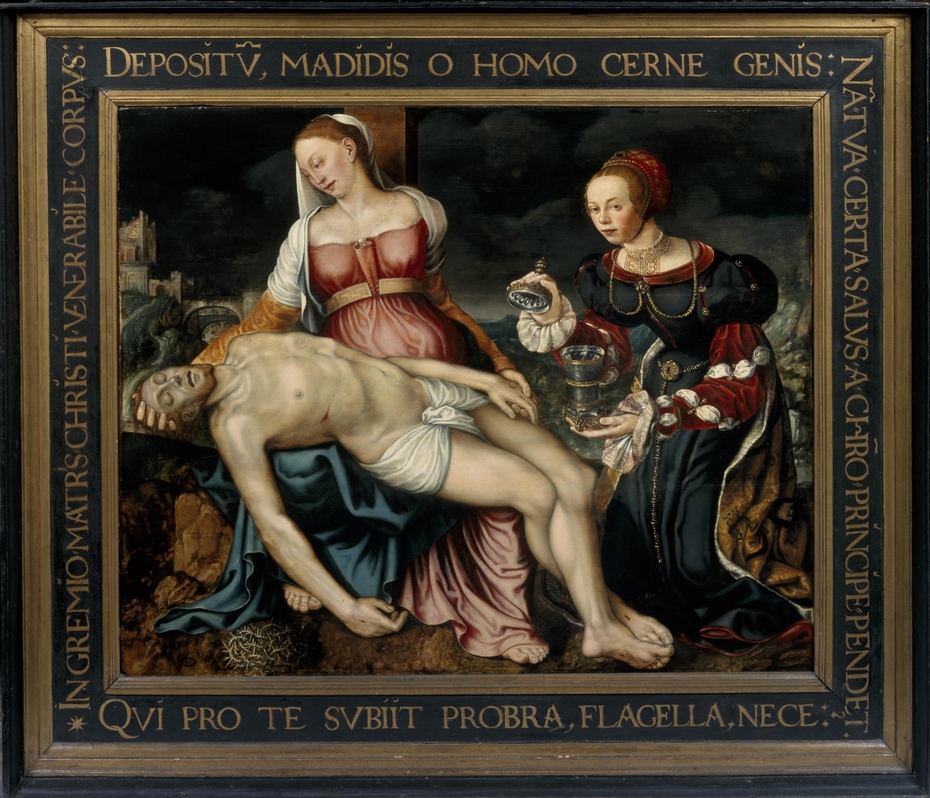 Pietà with Mary Magdalene