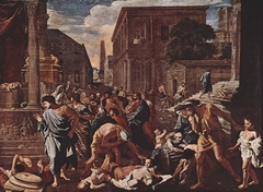 Plague in Ashod by Nicolas Poussin